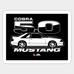 Foxbody 5.0 Ford Mustang Side COBRA Magnet